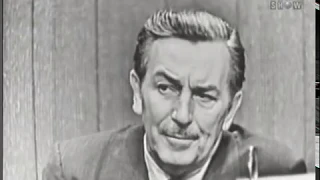 What's My Line? - Walt Disney (Nov 11, 1956)