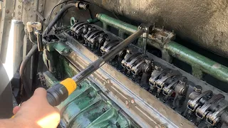 Day 5 final day rebuild detroit diesel 671 gm bus 3751 1st start