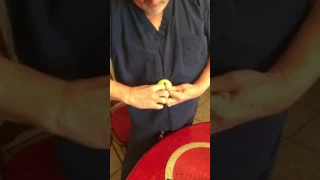 Simplest How to cut and install tennis balls on a walker