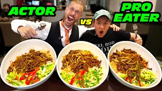 5.5 KG "Bun Bo Nam Bo" Eating Competition (Actor vs Pro Eater)