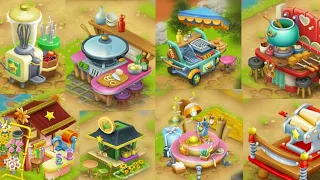 Hay Day All Machines With Prices And Levels (Part 1)