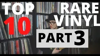 TOP 10 RAREST Records In My Collection (Part 3) According to Discogs/Popsike