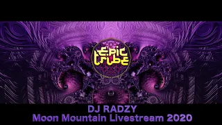 DJ RADZY @ Moon Mountain Live Stream DJ Set 2020 - Dark Forest Psytrance Darkpsy MiX