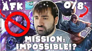 Hardest Game Ever: Carrying a 4v5 + 0/8 Yasuo!? 😱 | Voyboy