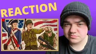 REACTING TO | Evolution of American Army Uniforms | Animated History