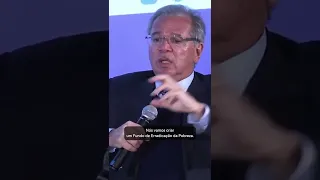 Ministro Paulo Guedes fala sobre a Privatização da Petrobras