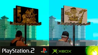 GTA SA | Comparación definitiva entre las versiones de PS2 y XBOX