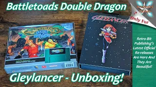 Gleylancer/Battletoads Double Dragon (SNES) Are Here And They Are Beautiful! - Unboxing