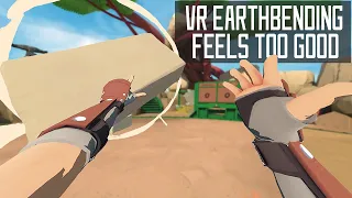 I Became a REAL EARTHBENDER in Rumble VR