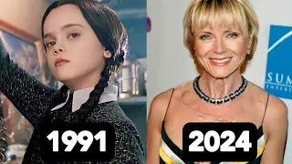 The Addams Family (1991 vs 2024) Cast:then and now (2024) 33 Year After