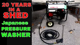 Will It Still Work? Free Old Homelite Pressure Washer sitting for 20 years.