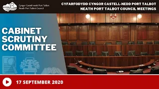 Cabinet Scrutiny Committee - 17 September 2020