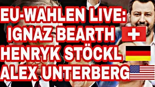EU-WAHLEN 2019 LIVE mit Ignaz Bearth, Alexander Unterberg & Henryk Stöckl