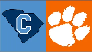 2018-19 College Basketball:  The Citadel vs. (#22) Clemson (Full Game)