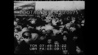 USSR:  WWI - Russian Revolution 220675 13 | Footage Farm