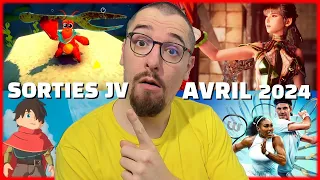 DES BELLES SURPRISES EN JEUX VIDÉO POUR AVRIL 2024 ? (et un Souls-Like atypique)