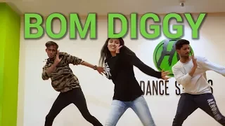 Bom Diggy - Zack Knight x Jasmin Walia | Hip Hop Dance | HY Dance Studios