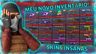 STANDOFF 2 - MEU NOVO INVENTÁRIO MILIONÁRIO! Meu novo inventário 200k de golds standoff 2