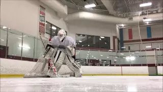 Rock Boynton - '96 Goaltender Training session 1