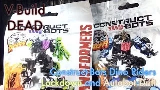 Construct-bots Dino Riders Lockdown and Drift - V-Build 51