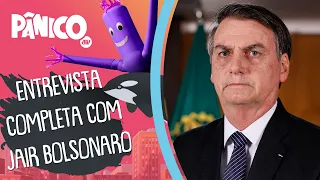 Assista à entrevista com Bolsonaro na íntegra