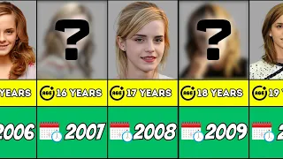 Emma Watson Evolution - Hollywood Data Comparison