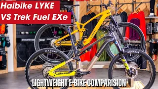 Haibike LYKE Vs Trek Fuel Exe