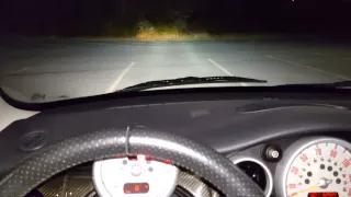 '04 MINI Cooper with high beam + fog lights