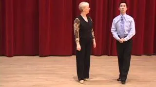 Silver Slow Foxtrot - Review of Basic Steps Ballroom Dance Lesson