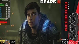 Gears 5 Ultra Settings GIx16 4K | RX 6900 XT | Ryzen 7 5800X