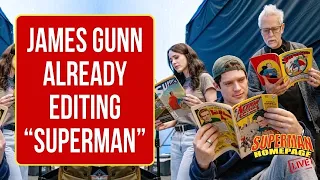 James Gunn Already Editing New "Superman" Movie (April 22, 2024) - Superman Homepage Live!