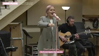 Vietsub | Birthday - Anne-Marie | Live at the BBC | Lyrics Video