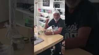 Instagram Story Tommy Chong They Wanted Him To Smoke Phoney Weed