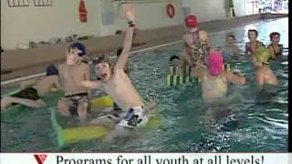 Fun in the pool at the Moncton YMCA