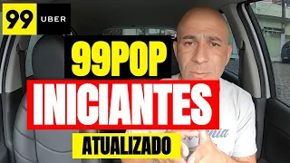 🔴COMO USAR O APLICATIVO DA 99POP, PARA INICIANTES PARTE 1. UBER, CABIFY, INDRIVER