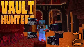 I Generate INFINITE Emeralds and survived a Gold Nether Fortress╎Vault Hunters ! EP.2