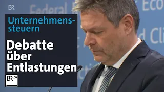 Unternehmenssteuern: Debatte über Entlastungen | BR24