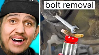 Mechanics React to More Awful Tiktok Repair Hacks