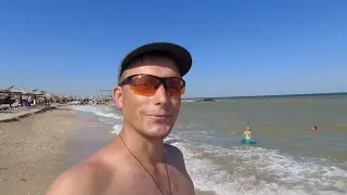 Пляж "Солнечный" Бердянская коса 2021