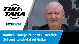 TIKI-TAKA: Koubek ukazuje, že na věku nezáleží. Svěcený to schytal od Haška