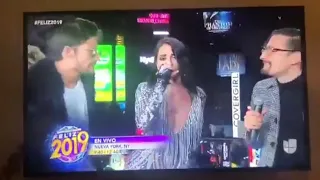 Lali ft Mau y Ricky - Sin querer queriendo - Times Square