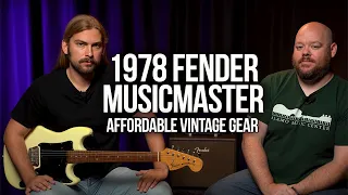 Affordable Vintage Guitars | 1978 Fender Musicmaster