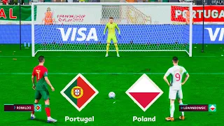 FIFA 23 - Ronaldo vs Lewandowski ⚽ Penalty Shoot-out ⚽ Portugal vs Poland