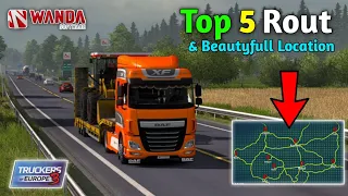 Best Route in truckers of europe 3 | Truckers of Europe 3 Best Off Road Map