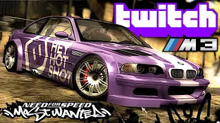 Twitch BMW M3 any% Speedrun - NFS Most Wanted (See Description for Savefile)