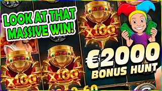 MASSIVE WIN on the Sword and The Grail x100 MULTIPLIER - Bonus Hunt results