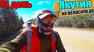 №81. 🐻🚲Республика Саха (Якутия) на велосипеде.💥 Иенгра, Нерюнгри, Серебряный бор. Трасса а360 Лена.