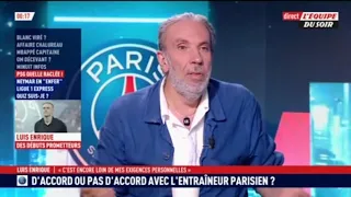 "LUIS ENRIQUÉ n'est pas satisfait de la manière dont joue le PSG"