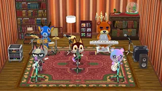 HOSPITAL PLAYLIST band practice at my campsite! | #shorts | Animal Crossing Pocket Camp|Design ideas
