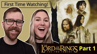 The Lord of the Rings: The Two Towers (Extended) | Part 1 | First Time Watching! | Movie REACTION!